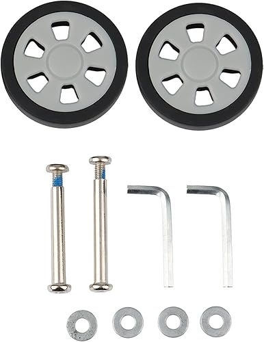 Accessori per Bagagli Ruote Ruote per Puleggia per Aereo Ruote Mute Riparazione Parti Resistenti All'Usura 55X12Mm - Honorern