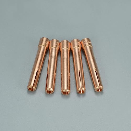 RIVERWELD Collette TIG 2,4 mm Fit orifizio QQ150A TIG Torcia Parti di torcia Creabile 10PK - Honorern