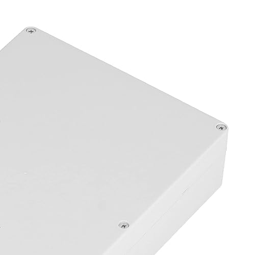 Scatola di Giunzione IP65 Impermeabile F6 Coperchio Inferiore Custodia in Plastica Custodia per Progetti Elettronici da Esterno per Scatole di Controllo/armadi 263 X 182 X 60 Mm / 10,4 X 7,2 X 2,4 Pol - Honorern