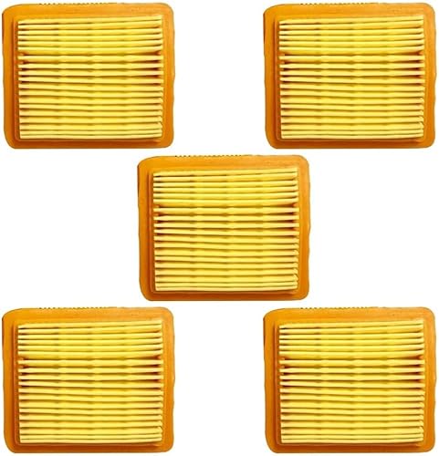 Confezione da 5 filtri dell'aria per motore Honda GX50 GX-50 47.9 CC a 4 tempi - Honorern