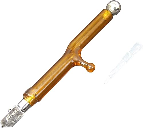 Tagliavetro professionale 3mm-12mm, design ergonomico grande manico salva manodopera, strumento per segnare specchio in vetro - Honorern