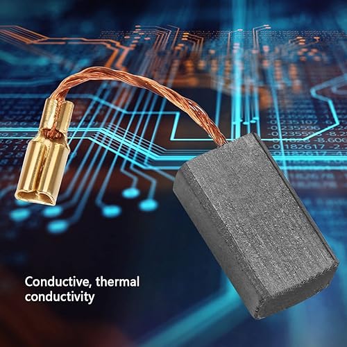 20Pezzi Spazzole in Carbone, Spazzola in Carbone Conduttiva Sostituibile per Trapano a Motore Elettrico, Utensile Elettrico, Martello Rotarys, Trapano, Sega Circolare - 5x 8x16mm - Honorern