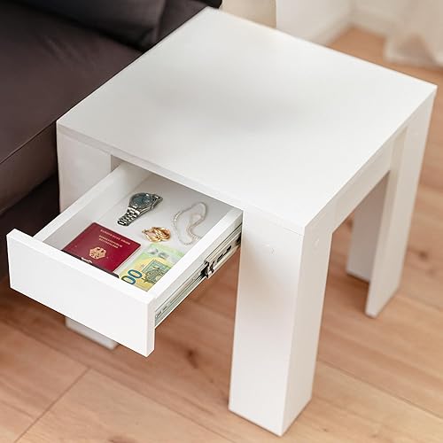 Elder Welder® Tavolo con Scomparto Segreto e Serratura RFID | Ideale per Casa e Ufficio | Cassaforte Invisibile con Cassetto Segreto | Cassaforte Nascosta | Nascondiglio Segreto per Soldi e Oggetti - Honorern