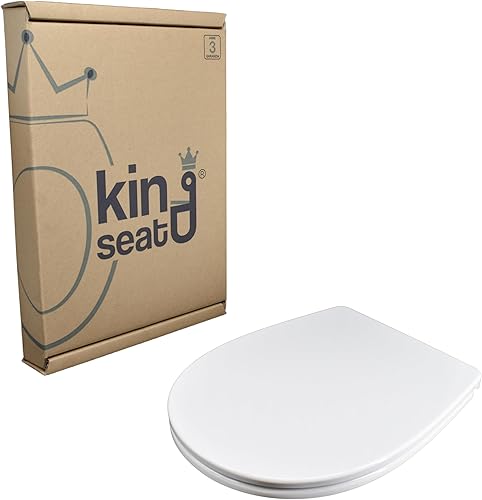 Sì Globo Grace Sedile Copriwater Dedicato Slow Close, Bianco - Honorern