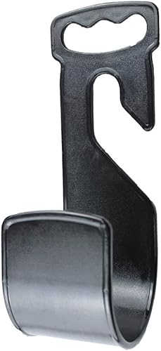 Gancio in Plastica Abs Per Supporto Tubo Da Giardino Gancio Elastico Rimovibile Per Organizer Tubo Da Irrigazione Esterno Nero - Honorern