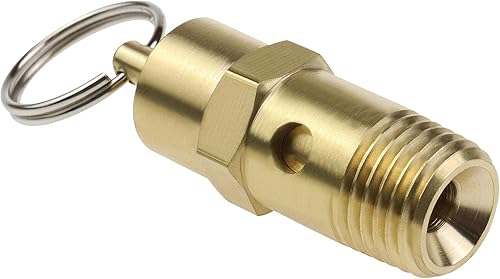 1/4 'BSP ottone compressore d'aria pressostato valvola di sicurezza 145PSI 10BAR - Honorern