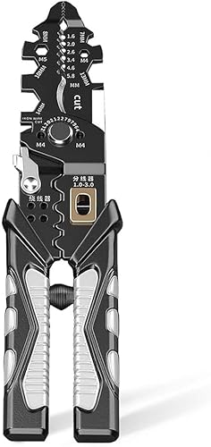 1 Pezzo 25-In-1 Pinze per Spogliare Cavi Elettrici Multifunzione Come Mostrato 8 Pollici Pinze Elettriche Multifunzionali per Elettricisti - Honorern