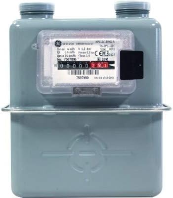 Contatore In Alluminio Per Gas Gpl Metano Volumetrico A Parete Int. 110 Diankamin - Honorern