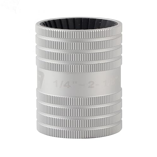 Alesatore per Tubi in Acciaio Inossidabile Sbavatore per Tubi Smusso per Tubi Rimuovi Sbavatura 5/16 Pollici - 2 1/8 Pollici Sbavatore per Tubi Alesatore Ridgid Strumenti per - Honorern