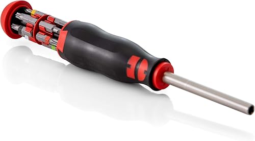 Würth cacciaviti con bit Magazin nel manico con 12 punte molto pratico. Rotondo Lama con Magnet NEU - Honorern