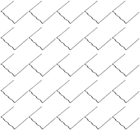 1000 Pz Macchina di Riparazione di Graffette Un Saldatura di Plastica Cucitrice Un Riparazione di Paraurti Auto Pre Tagliato per Tutte Le Auto Angolo Piatto 0.6Mm - Honorern