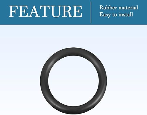 32mm x 24mm x 4mm Nitrile Gomma O-ring x 10pz Rotondo Guarnizione Rondella per Rubinetto Idraulica Riparazione Sigillatura Connessione [Nero] - Honorern