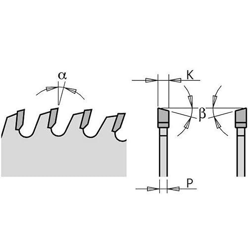 CMT 285.072.13M - Sierra circular 315x3.2x30 z=72 atb 15 grados - Honorern