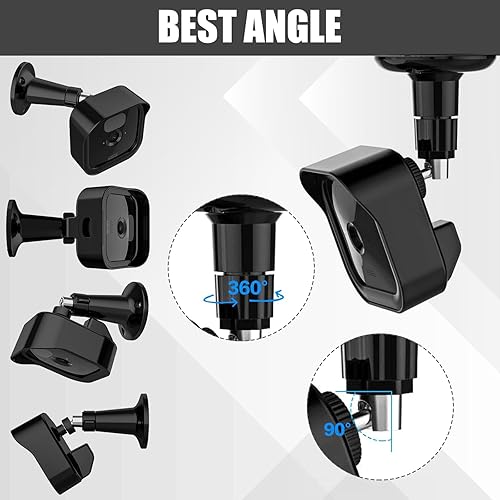 5 Pezzi Outdoor Supporto Per Fotocamera, Flessibile Supporto Outdoor Supporto Per Fotocamera Da Esterni Outdoor Accessori Home Security, per Fotocamera Blink Outdoor Camera - Honorern