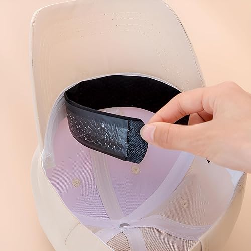 50 fodere per il sudore per cappelli, cappellini da golf, assorbenti, usa e getta, per baseball, fasce adesive per cappelli, protezione antisudore, per donne e uomini - Honorern