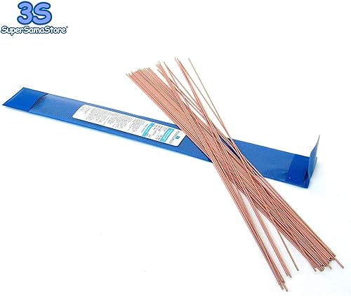 Bacchette saldatura brasatura rame fosforo argento 5% confezione 0.25 kg - Honorern