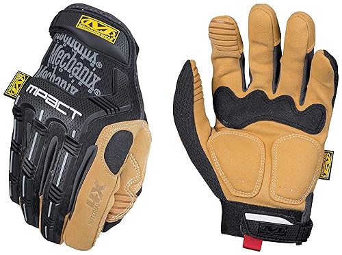 Mechanix Wear - Material4X M-Pact Guanti, Nero, Medium - Honorern