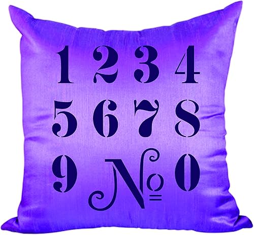 Stencil da parete con numeri in stile francese, riutilizzabili, vintage small - Honorern