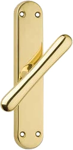 Cottali Maniglia porta Sedna OLV, Alluminio, Oro, 8 x 15 cm - Honorern