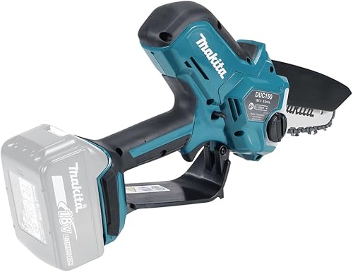 POTATORE A CATENA LXT 18V BL MOTOR MAKITA DUC150ZJ BARRA 15CM - blu, nero (batterie e caricabatterie non inclusi) - Honorern