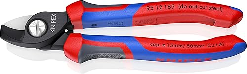 KNIPEX 95 12 165 Cesoia per cavi rivestiti in materiale bicomponente 165 mm - Honorern