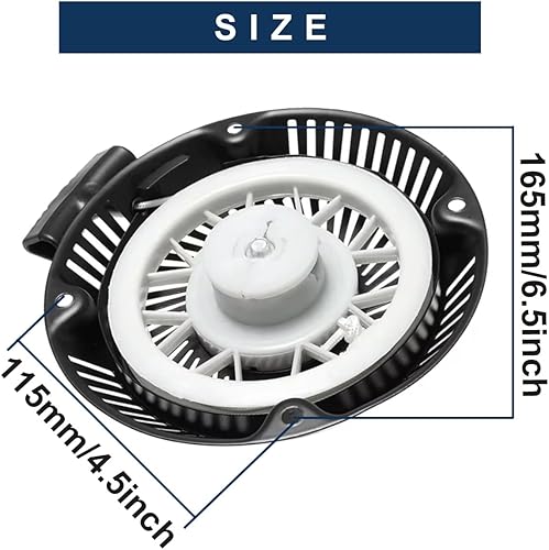 Avviamento a strappo per Cobra per Einhell per Hyundai 1P60/64 motori a benzina, gruppo tosaerba, avviamento a strappo per tosaerba, pezzo di ricambio sostituzione per 340102501216 340433001255 - Honorern