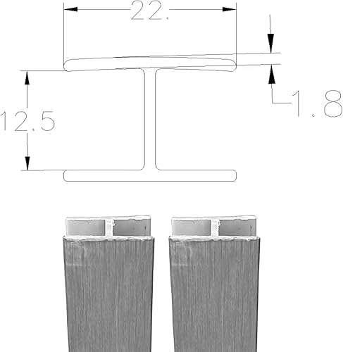 cyclingcolors 2x Connettore Zoccolino Battiscopa Bordo Mobili Cucina Zoccolo Giunzione multiangolo angolare, 150mm argento - Honorern