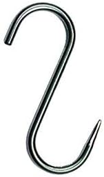 10 X carne gancio S Hook CNS Ganci Da macellaio Metzger gancio gancio, 140/6mm - Honorern