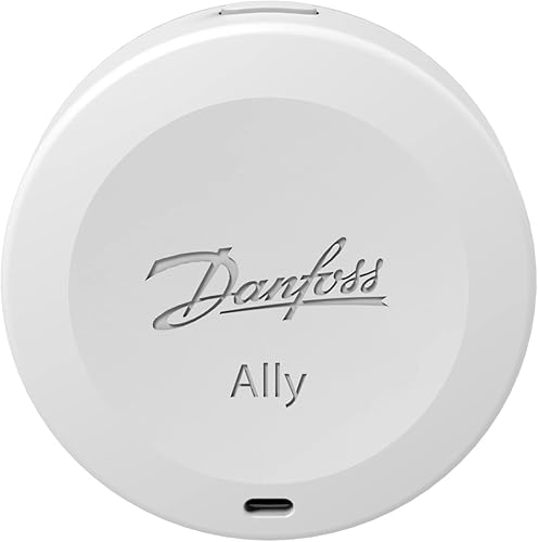 Danfoss 014G2480 Sensore Ambiente, Certificato Zigbee, Wireless, Controllato a Distanza per Termostati per Radiatori - Honorern