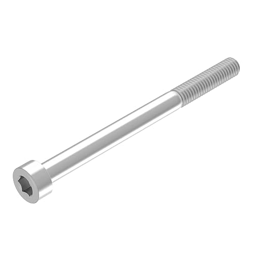 Vite cilindrica SECCARO M4 x 50 mm, acciaio inox V2A VA A2, DIN 912 / ISO 4762, esagono incassato, filo parziale, 20 pezzi - Honorern