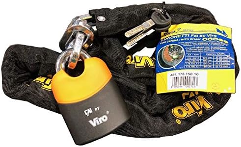 2RUOTE Lucchetto Gancio E.+Catena L150D10 - Honorern