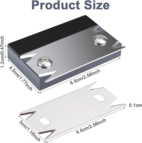 Portatile Taglierina per Bordi Manuale con 1 Lama di Ricambio, Tagliabordi per la Lavorazione del Legno, Utensili per Bordare Impiallacciatura, Tagliabordi Impiallacciatura Legno per PVC, ABS - Honorern