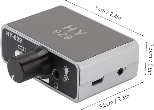 Rilevatore di Perdite D'acqua, Monitor di Perdite di Tubi Dell'acqua Sotterranei HY 929 Kit di Accessori per Rilevatore di Perdite di Tubi Dell'acqua con Auricolare per Tubi per Interni Ed Esterni - Honorern