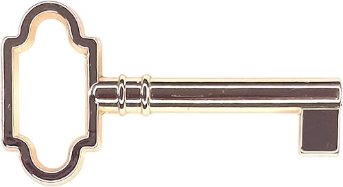cyclingcolors Chiave serratura antichi 59mm mobili armadio cassetti zama dorato lucido - Honorern