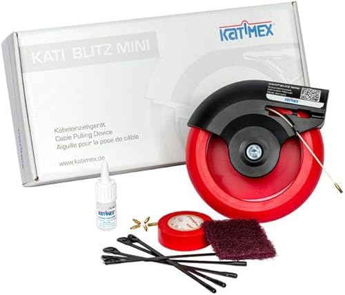 Kati 101725 - Mini flash da 25 m, colore: Rosso - Honorern