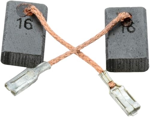 'Spazzole di carbone per Bosch PWS 10 – 125 CE Tritatutto – -5 X 10 X 16 mm – -2.0 X 3.9 X 6.3 – -con spegnimento automatico - Honorern