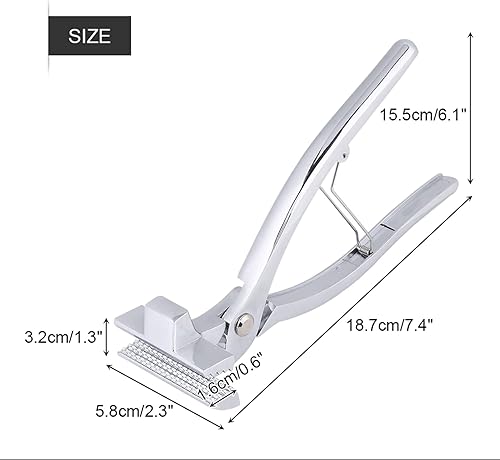 Morsetto in Lega Per Pinze Per Tela Professionale, Attrezzo Per Morsetto in Lega Per Impieghi Gravosi Per Tela Per Pittura a Olio, Bottoni Automatici in Metallo, Coperture Per Barche di Riparazione, S - Honorern