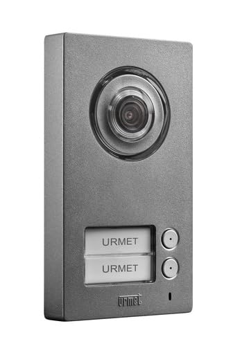 ECI ELETTROFORNITURE RICAMBIO ORIGINALE URMET Pulsantiera bifamiliare video, Mikra2, sistema 2Voice 1784/2 - Honorern