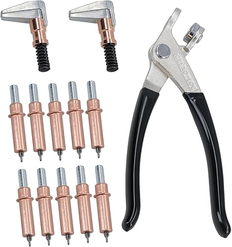 Cleco Kit per fissaggio temporaneo, rivetti di riparazione della carrozzeria - Honorern