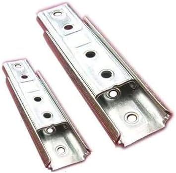 Set di 2 staffe di fissaggio a parete per testiera del letto nascoste, connettori per mobili (1 coppia) - Honorern