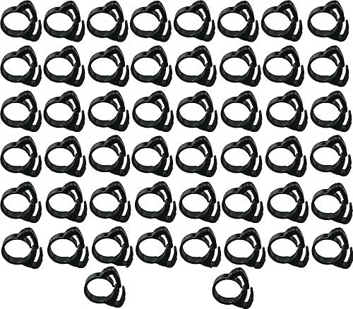 25 Fascette Stringi Tubo 16 mm a 20mm, per irrigazione, kit di irriragazione - Honorern