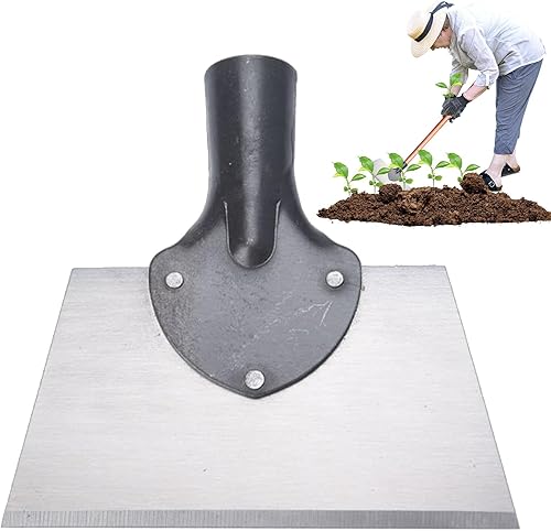 Pala piatta per erbacce, pala da giardino - Raschietto per erbacce con pala piatta - Strumento multifunzionale per la pulizia del giardino, pala piatta, raschietto per erbacce, per la pulizia - Honorern