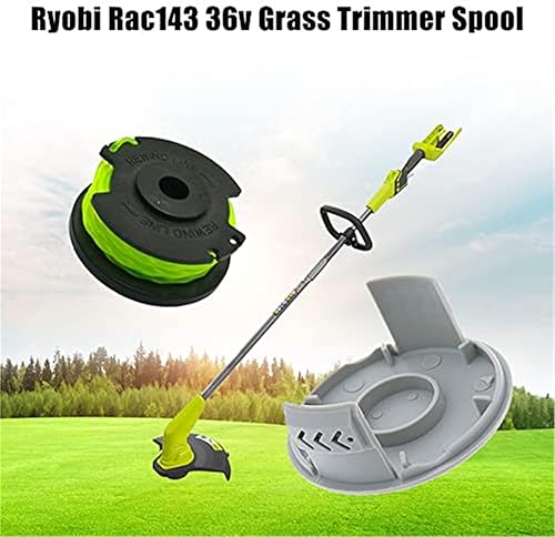 Bobina di ricambio for decespugliatore, bobine di ricambio e copertura autoalimentate da 0,079', for Ryobi, RAC142 36V, for RLT36B33 RY36LT33A-0, bobine di ricambio for decespugliatore a batte - Honorern