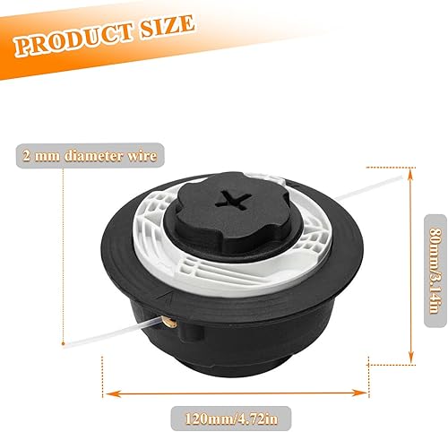 AutoCut C6-2 Testina decespugliatore per Bobina Ricambio 40067102126 AutoCut C6-2 FS38 FS40 FS45 FS46 FS50 FSE60 FSE71 FSE81 - Honorern