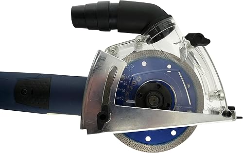 PRODIAMANT Cappa di aspirazione adatta per smerigliatrice angolare da 115 mm e 125 mm, per un taglio diamantato senza polvere - Honorern