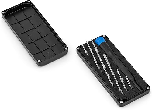 iFixit Minnow Precision Bit Set, set di punte da cacciavite di precisione, con 16 punte (4 mm) e cacciavite, pratico da viaggio per smartphone, tablet - Honorern