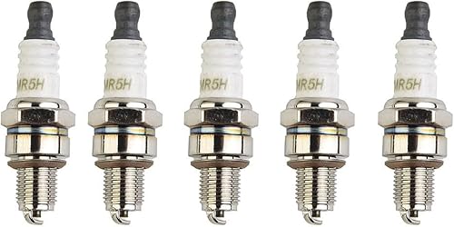 Candela di accensione CMR6H per decespugliatore per Stihl FS87, FS89, FS90, FS91, per FS100, FS110, FS111, confezione da 5 - Honorern