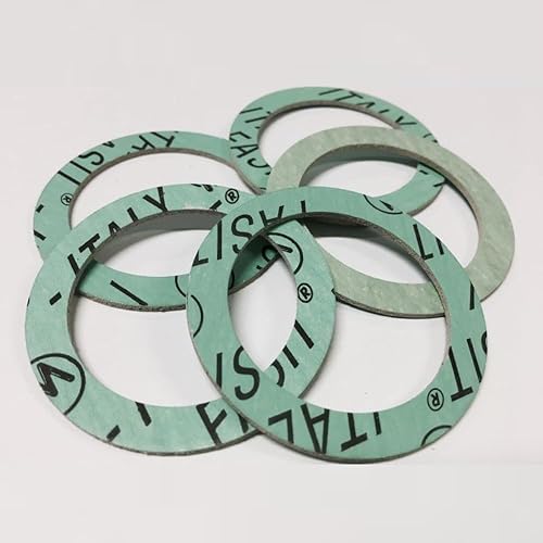 1824 | Guarnizioni idrauliche verdi 3/4, Guarnizioni Piatte per sanitaria, Parti di Rubinetti, Raccordi Acqua potabile, Caldaia, impianti Sanitari di Riscaldamento. Conf 5PZ - Honorern