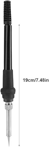 Manico per saldatore elettrico Manico per saldare con elemento riscaldante A1322 Manico in gomma portatile 50W (5 Hole) - Honorern