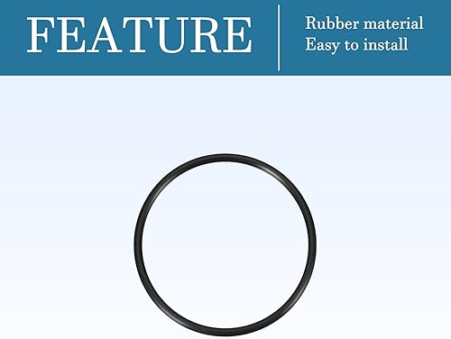 90mm x 82mm x 4mm Nitrile Gomma O-Rings x 5pz Rotondo Guarnizione Rondella per Rubinetto Idraulica Riparazione Sigillatura Connessione [Nero] - Honorern